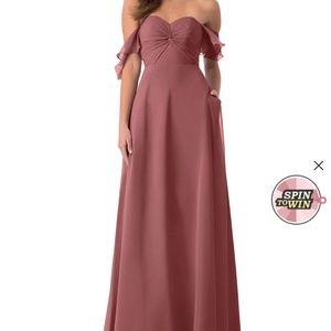Azazie - Juna Bridesmaid Dress (Size: 16, Color: Amethyst) - Never been used!